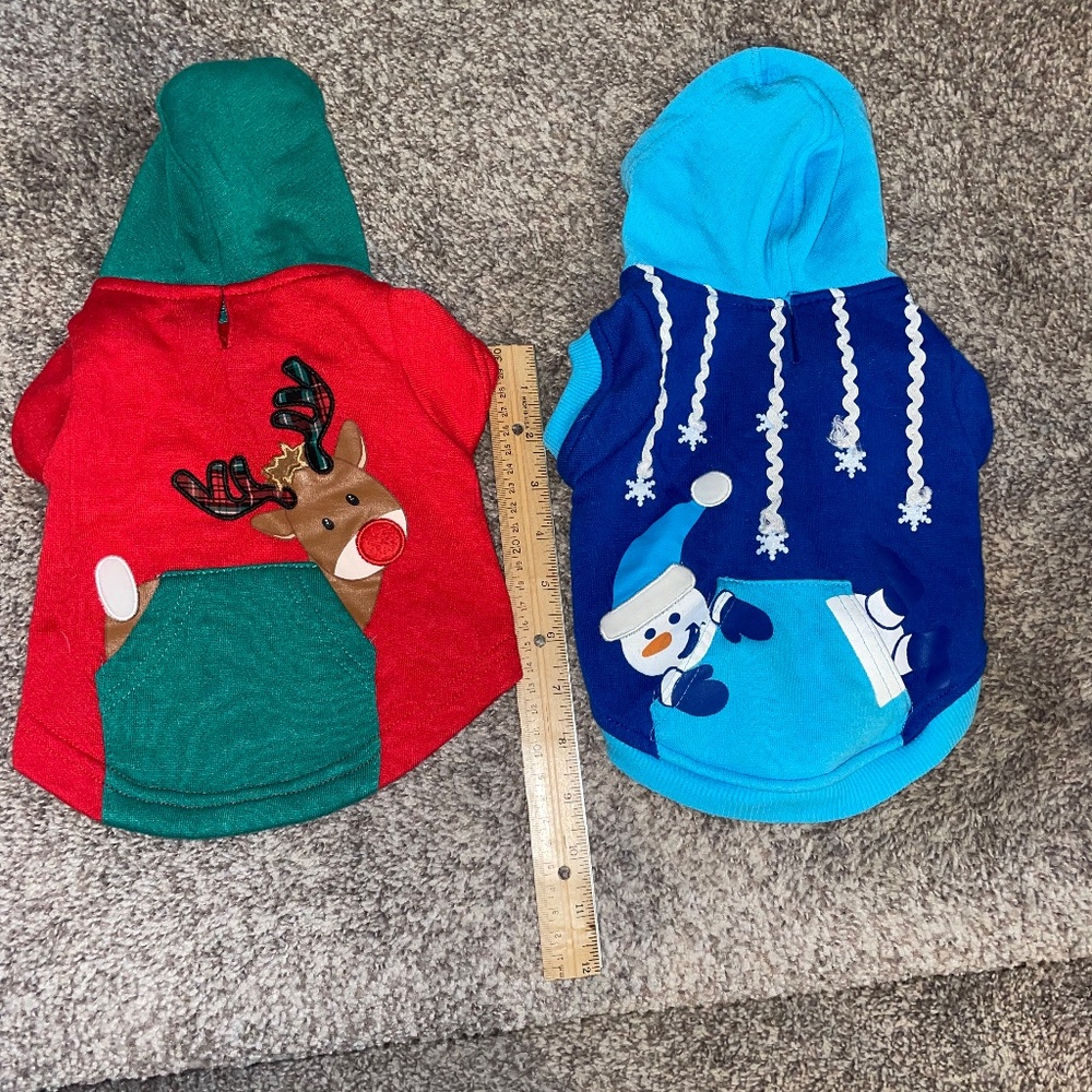 Size small ugly Christmas sweater for dogs